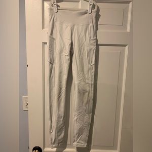 Size 2 white, thick Lululemon leggings